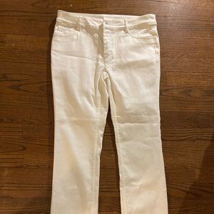 women’s white Doncaster jeans